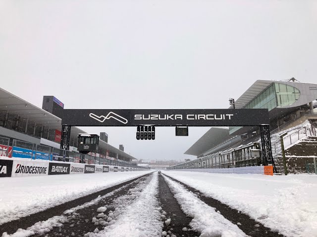 ★鈴雪①〜⑨★ 2023年1月25日(水)雪の鈴鹿サーキットを走ってみた（ロングバージョン