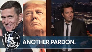 Trump Pardons Former National Security Advisor Michael Flynn | The Tonight Show