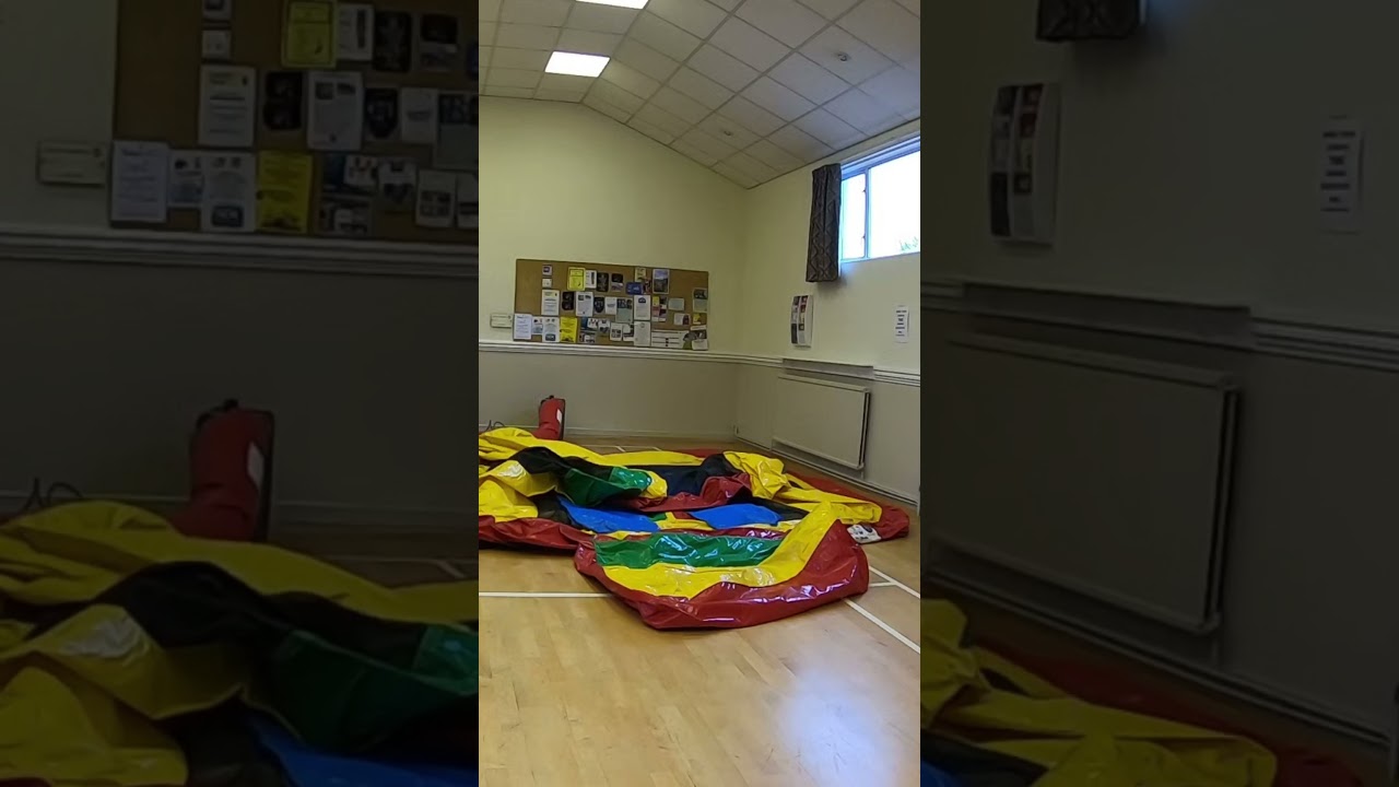 JUNGLE🦁 CASTLE WITH SLIDE +RAINBOW🌈 CASTLE 