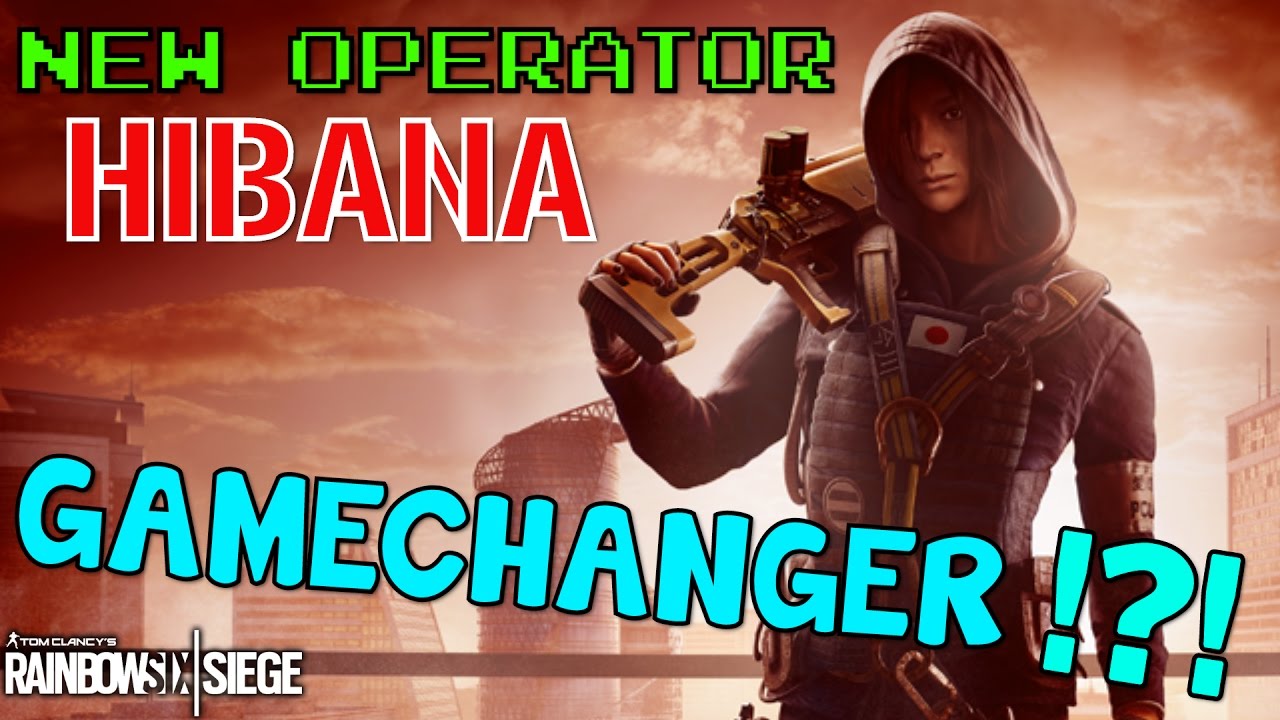 gaming logo NEW OPERATOR HIBANA - Rainbow Six Siege (Red Crow DLC Season 4)