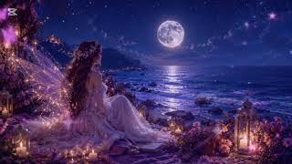 Moonlit Fairy Ocean Ambience 🌙🧚 | Soft Piano & Ocean Waves | Relaxing Fantasy Night for Sleep screenshot 5