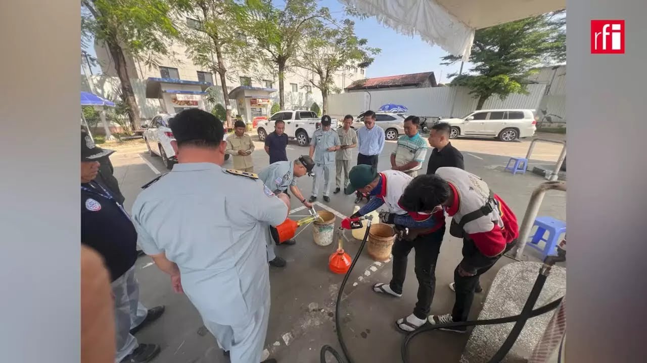 សមត្ថកិច្ចផាកពិន័យមា្ចស់ស្ថានីយ៍ប្រេងឥន្ធនៈមួយជាលើកដំបូងនៅភ្នំពេញ ក្រោយលក់តម្លើងថ្លៃ