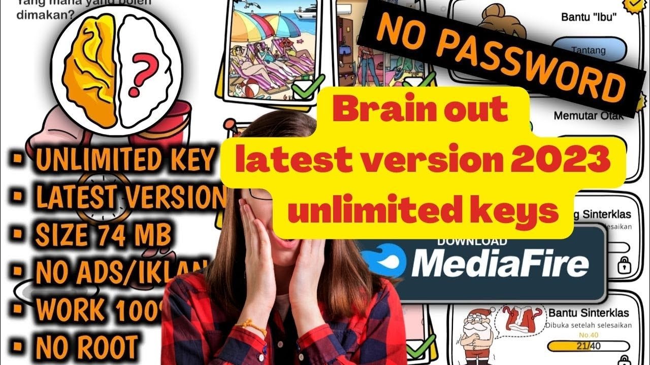 Download Brain Out Mod Apk Terbaru 2023 -unlimated hints