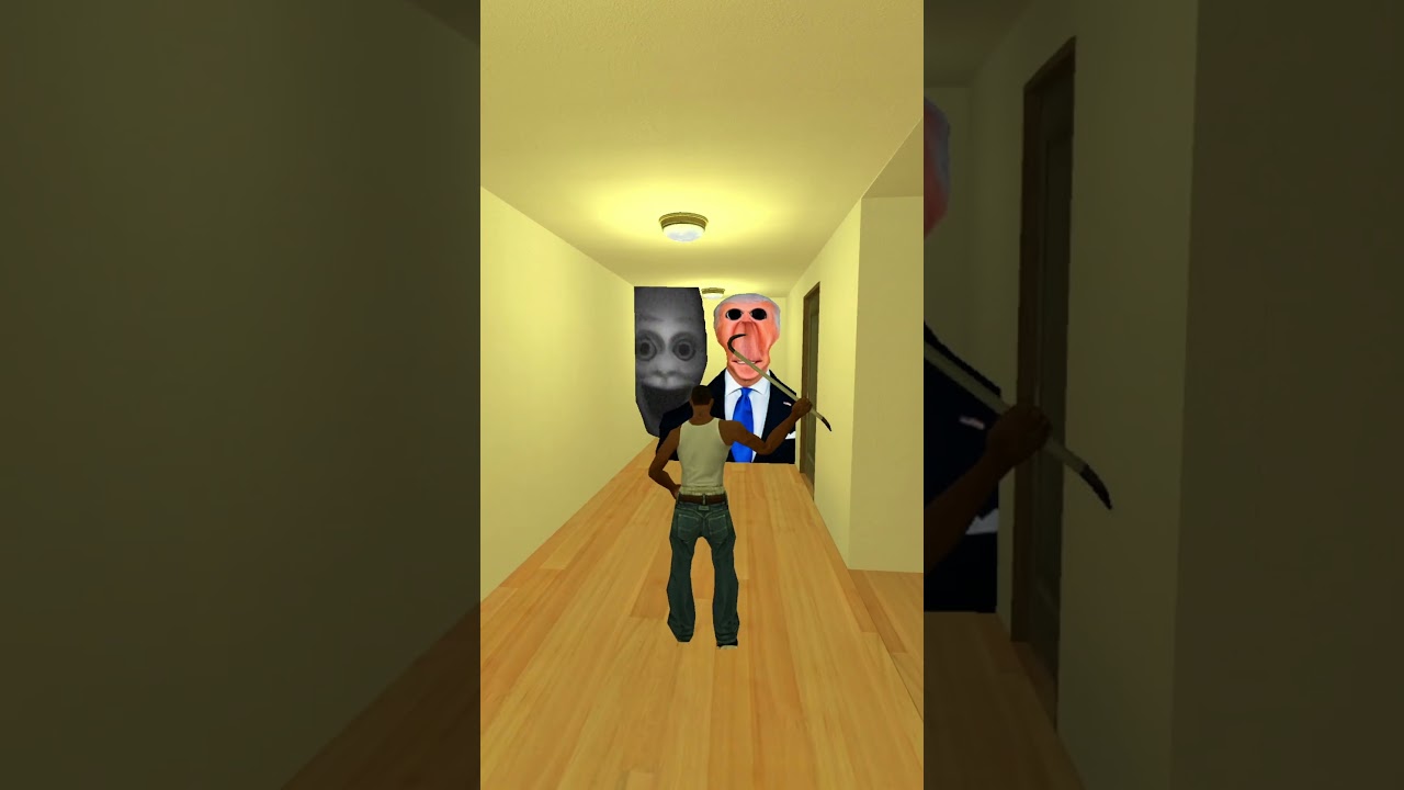 When CJ Meet Nextbots In Liminal Hotel Gmod pt2....
