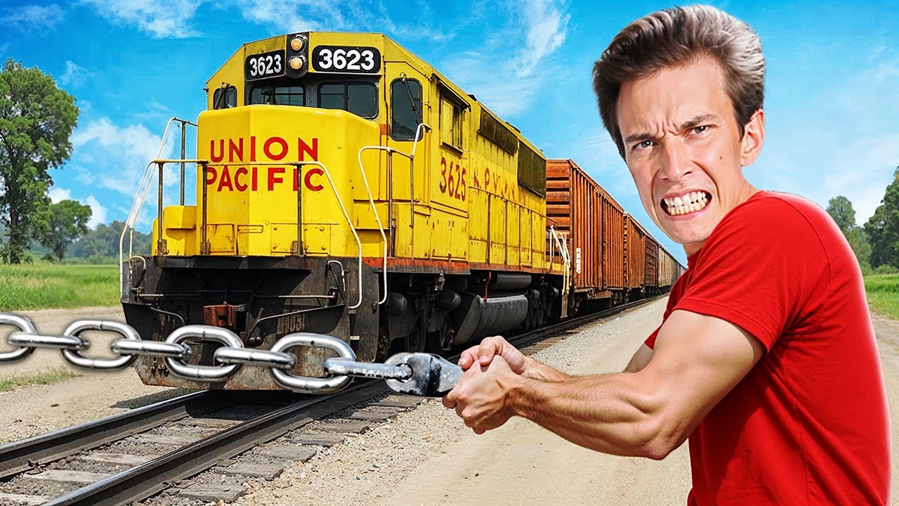 Я Попытался ОСТАНОВИТЬ ПОЕЗД НА ПОЛНОМ ХОДУ! (BeamNG.drive)