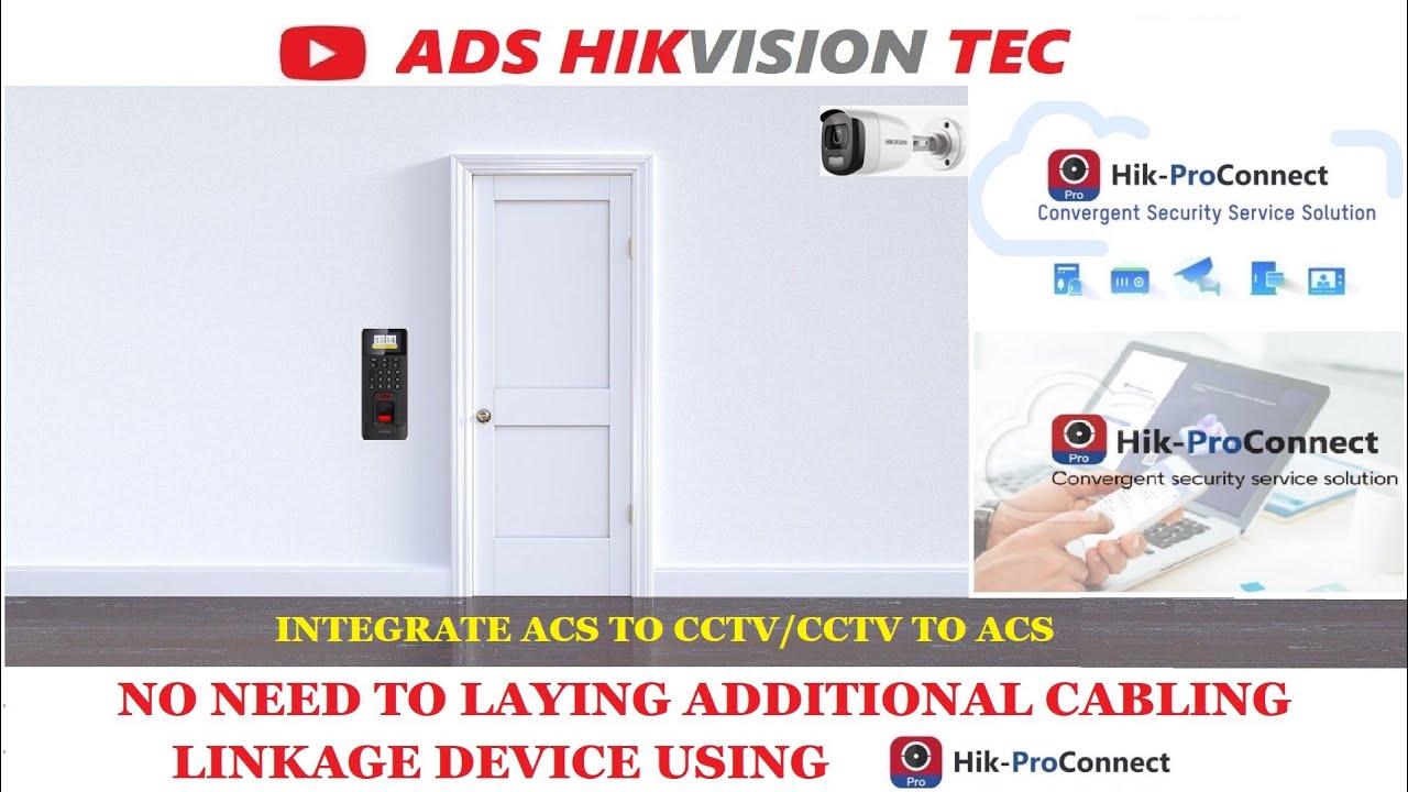 Hik-Proconnect flexible device linkage setup - YouTube