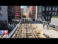 New York City's High Line Trail, A Virtual Treadmill Video