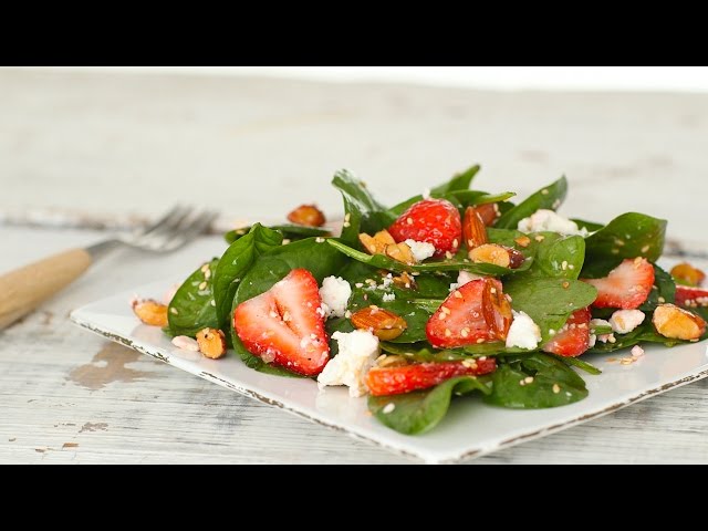 Mixed Greens Strawberry Salad - California Strawberry Commission