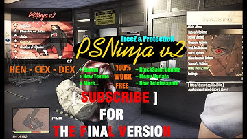 ModLoader GTA5 - PSNinja v2 CEX DEX HEN - FREEZ & PROTECTION update.rpf [2020]
