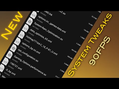 System Tweaks cpu/gpu performance +90fps No Root