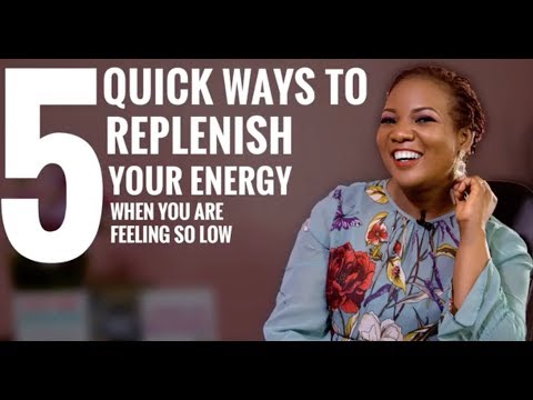 Video: How To Replenish Energy