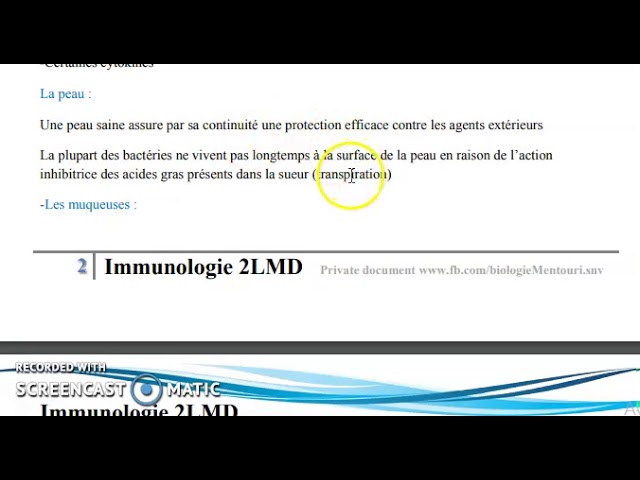 immunologie L2