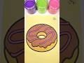 Millions’ Favorite Dessert Made From Sand 🍩✨ #sandpainting #sandart