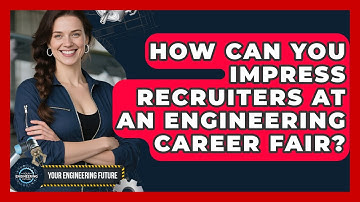 How Can You Impress Recruiters At An Engineering Career Fair? - Your Engineering Future