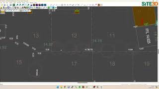 Site3D: Plot Boundary Split Levels and Text Repositioning