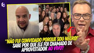 GOMINHO ATTACKS LUCIANO HUCK OVER PHOTO WITHOUT BLACK PEOPLE AND FACES HEAVY BACKLASH ONLINE