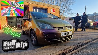 How to Respray your car cheap and achieve a Professional Finish! liquid wrap Full Dip