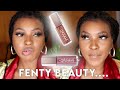 FENTY GLOSS BOMB CREAM REVIEW & FIRST IMPRESSIONS ON BROWN SKIN | ALL 5 SHADES SWATCHED | KENSTHETIC