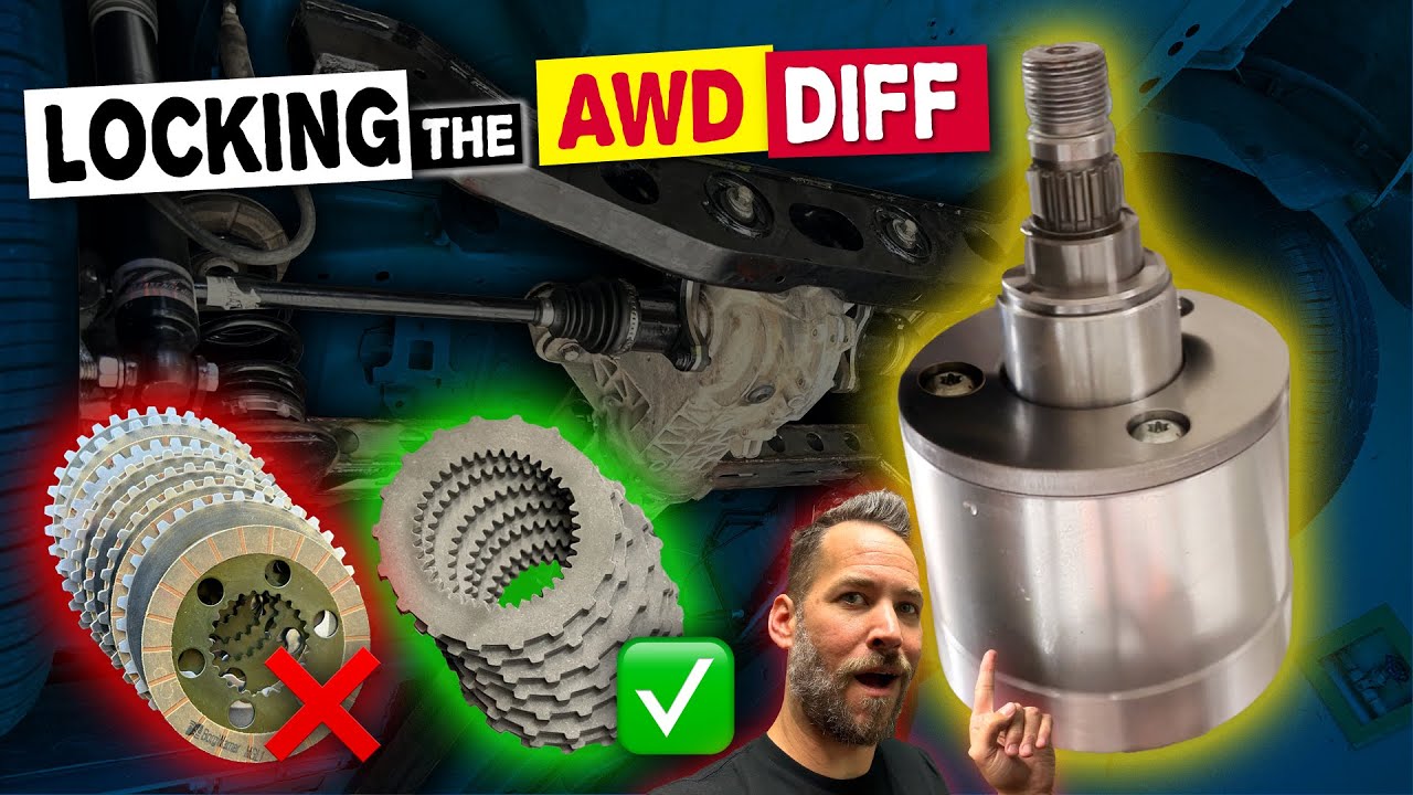 Пошаговое изготовление самодельных стопорных пластин для муфты Trax AWD для переоборудования полн...