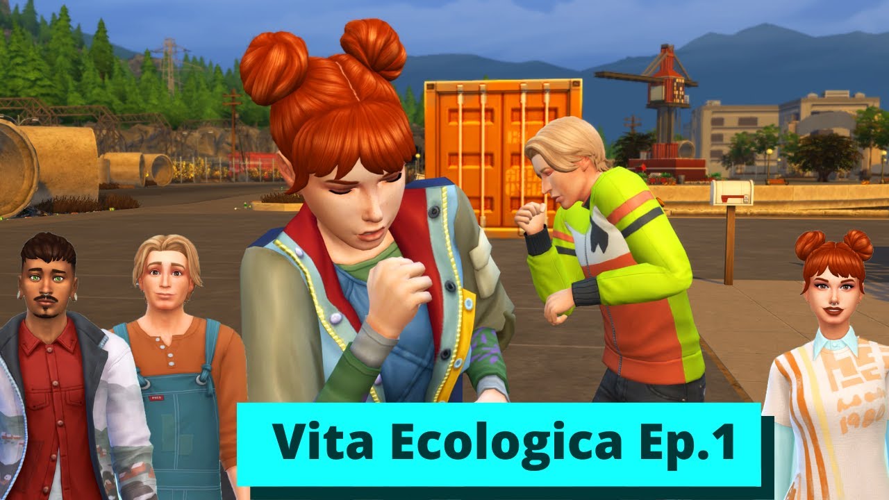 The Sims 4 Vita Ecologica - Ep.1 Un inizio inquinato(Gameplay ITA)