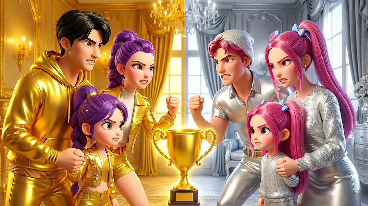 💄 Mira Using Rumi Family's Makeup 💅 || 🏆 Golden Family VS Silver Family 🥈 || #kpopdemonhunters