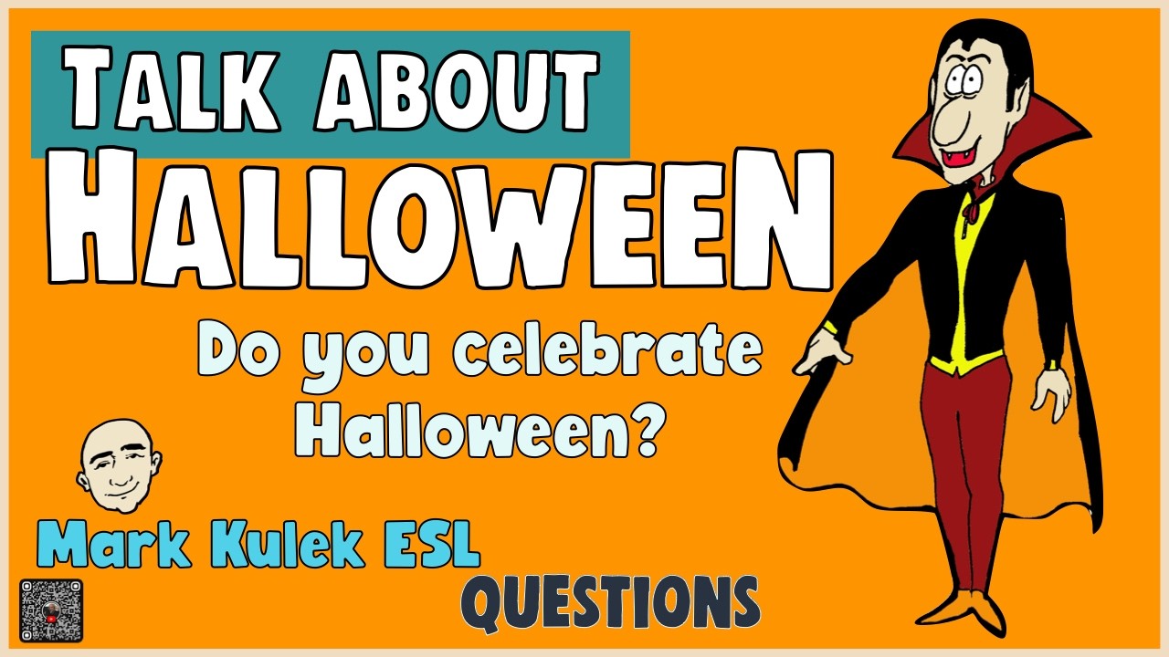 Talk About Halloween - Q&A | Mark Kulek ESL - YouTube