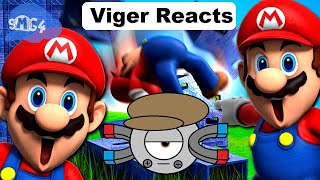 Viger Reacts to SMG4's "Mario Does Literally Anything For Views"