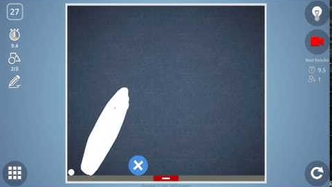 Check out how I solved level 27 in Brain It On! #BrainItOn