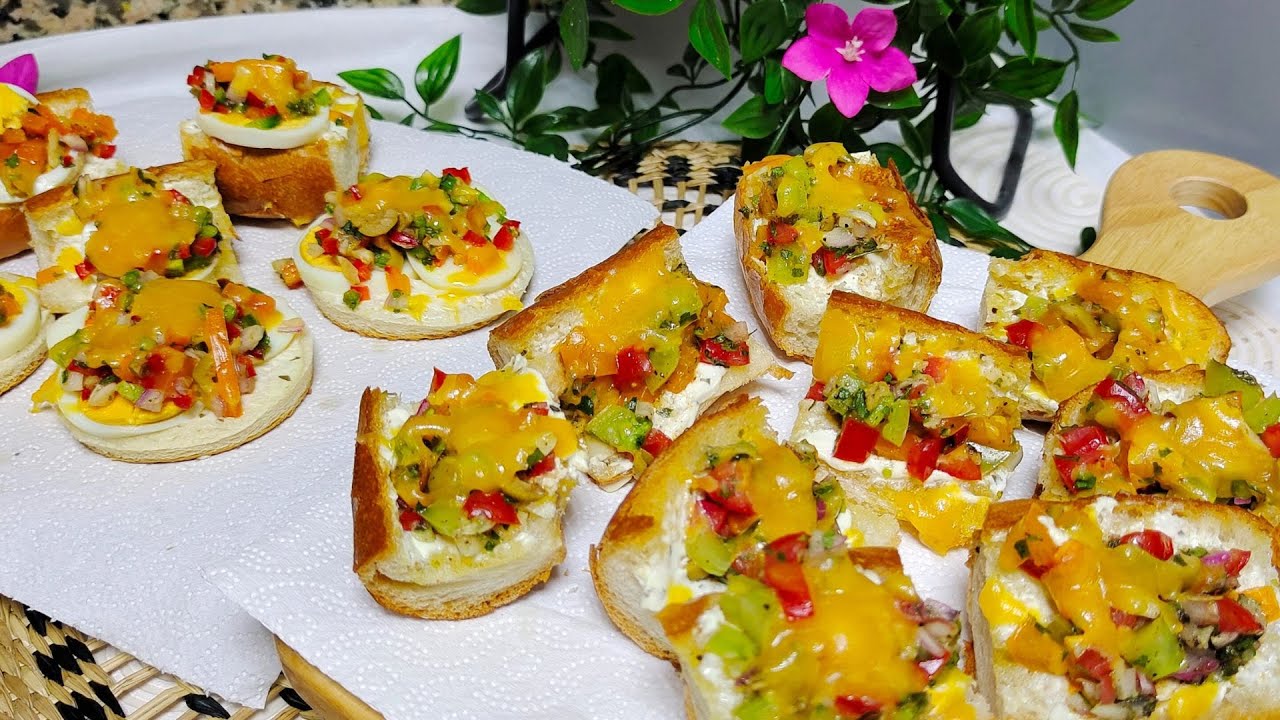 Homemade Bruschetta - YouTube