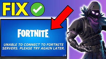 How To Fix Fortnite Unable To Login To Fortnite Servers On PC