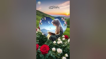 بسم الله الرحمن الرحيم تلاوة ماتيسر من سورة الحجرات الاية 35