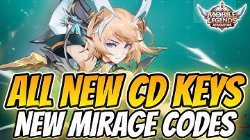 NEW CD KEYS + NEW Mirage Codes | Mobile Legends Adventure April 2022