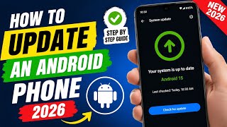 How to update an Android phone 2026