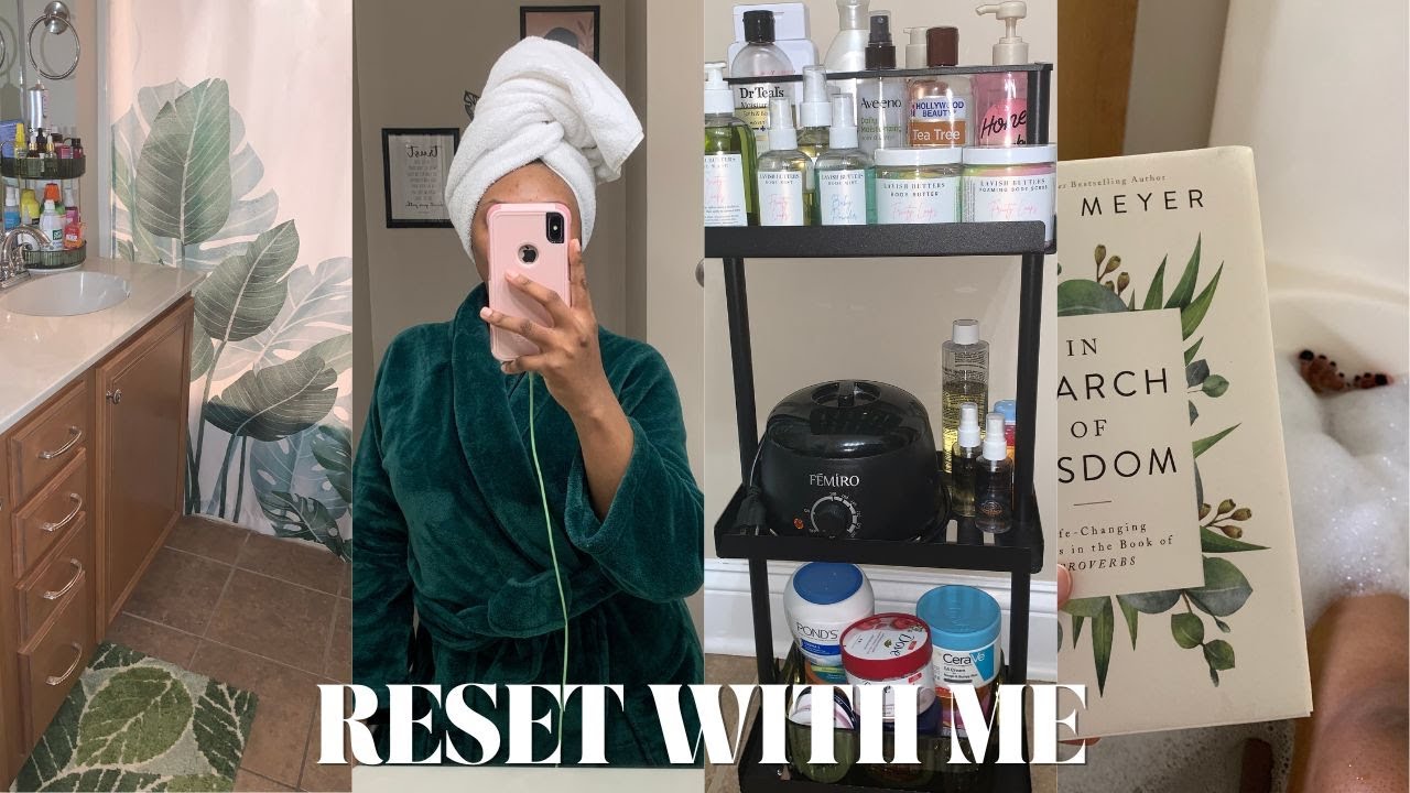 RESET WITH ME 💚 | target run, deep cleaning, self care night + more