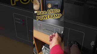80s Vintage Rare POWERAMP Vermona Regent Amplifier Sound Test