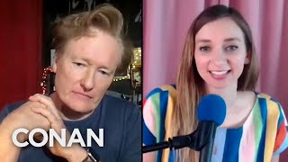 Lauren Lapkus Tests Conan's Presidential Knowledge | CONAN on TBS