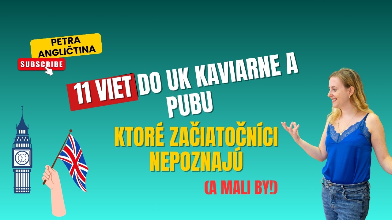 11 viet do UK kaviarne a pubu, ktoré začiatočníci nepoznajú (a mali by!)