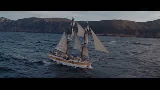 Lady Nelson Sailing