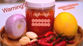 Sweet chili sauce recipe  @Youcook    thai sweet chili sauce asian dipping sauce recipe authentic