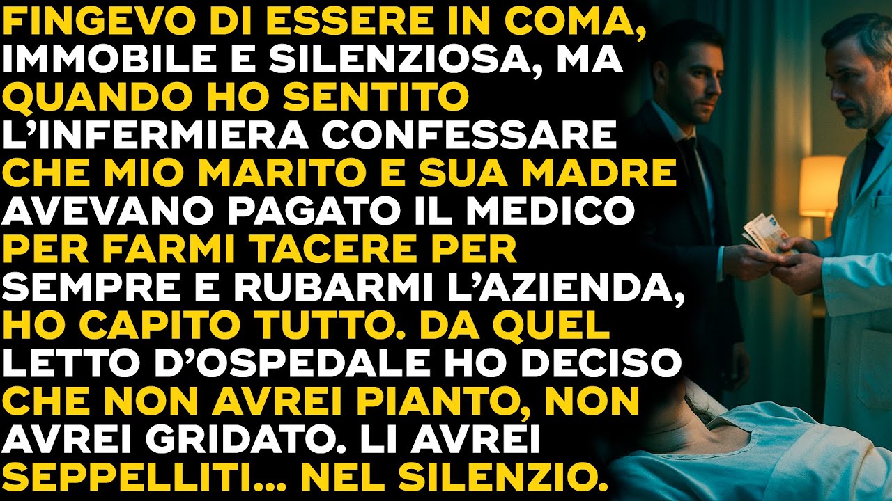 “Non volevo ucciderti, solo renderla incapace e prendere i tuoi soldi. Mia madre ha insistito.” Queste sono le parole di mio marito, pronunciate davanti alla polizia, dopo che ho passato due...