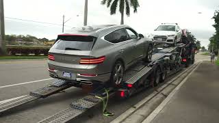2022 Genesis GV80 gets delivered! Still in the interior factory plastic.