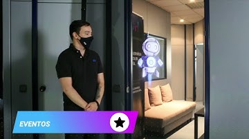 YIO asistente virtual inteligente en holograma