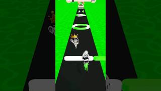 Green Vs White Colour Stickman Funny Troll Race