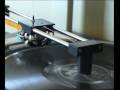 Optical fibre turntable for archives records