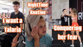 Night Time Routine | Rhett has been begging for this | Reese is facing her fear | The LeRoys