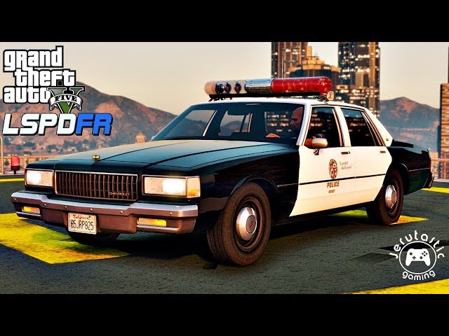 GTA 5 MODS LSPDFR #40- Classic Los Angeles Police Car (1988 