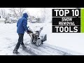 Top 10 Incredible Snow Removal Tools & Equipment