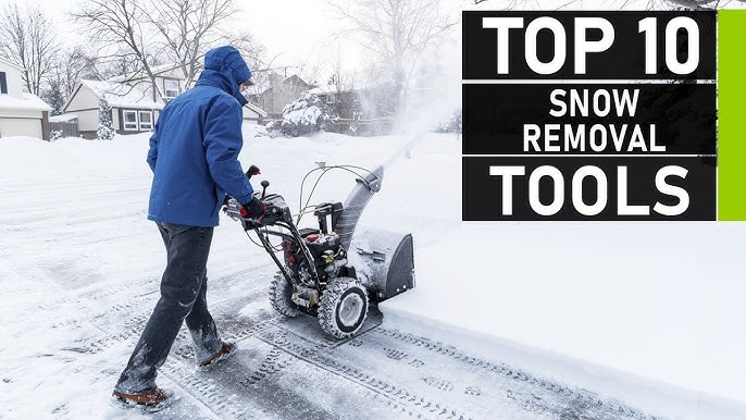 Top 10 Best Human Powered Snow Removal Machine, Tools & Equipment 2022 