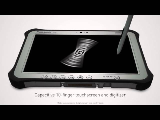 Panasonic FZ-G1 Fully Rugged 10-inch Windows Tablet - YouTube