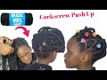 Threading Corkscrew Twist With Brazilian Wool/ African Threading For Kids | Corkscrew Push Up